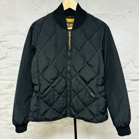 Eddie Bauer 1936 Skyliner Model Goose Down Quilted Bomber Jacket Mens Small - Picture 1 of 10